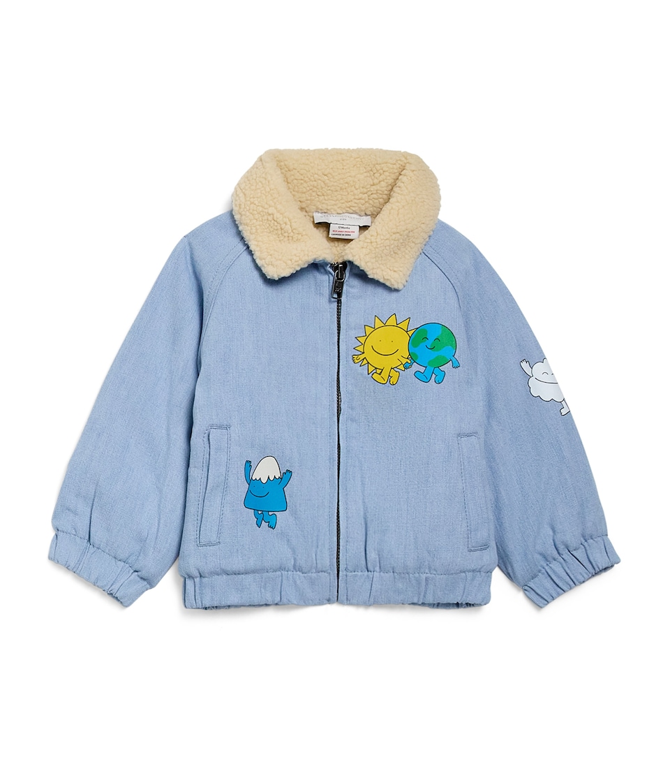Faux Shearling-Lined Denim Jacket (6-36 Months)