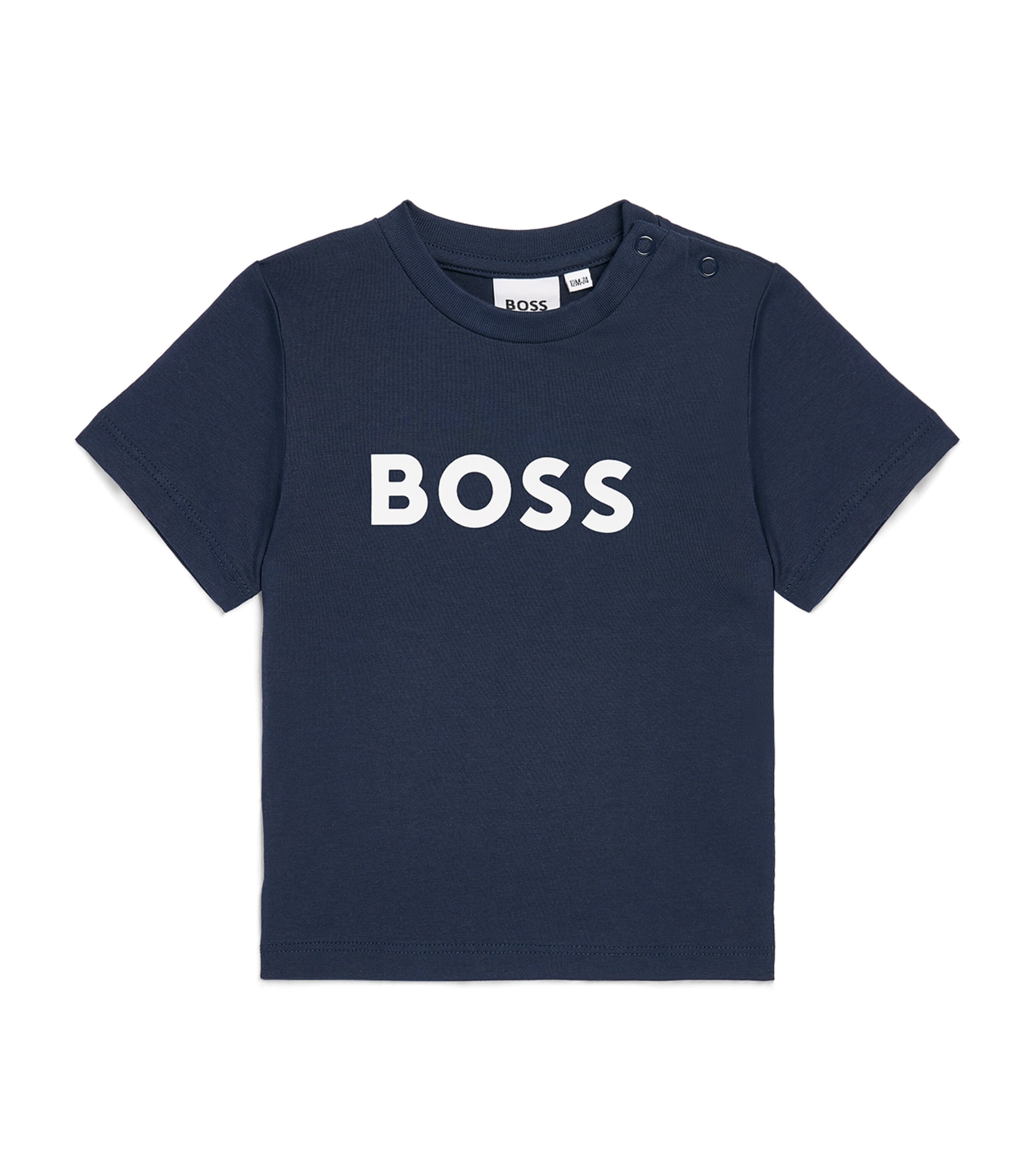 BOSS Kidswear Logo T-Shirt (3-36 Months) Navy