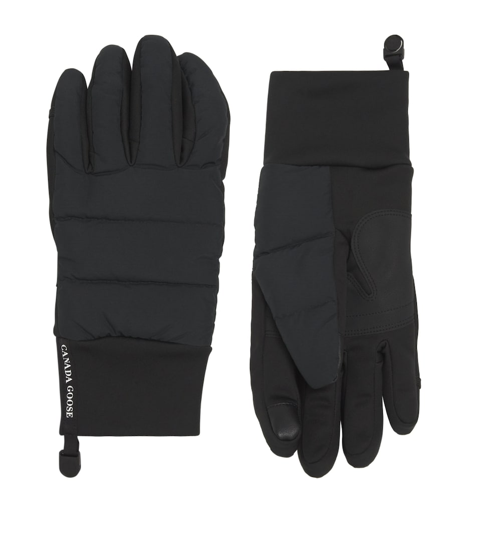 Canada Goose Mens Down-Filled Puffer Gloves