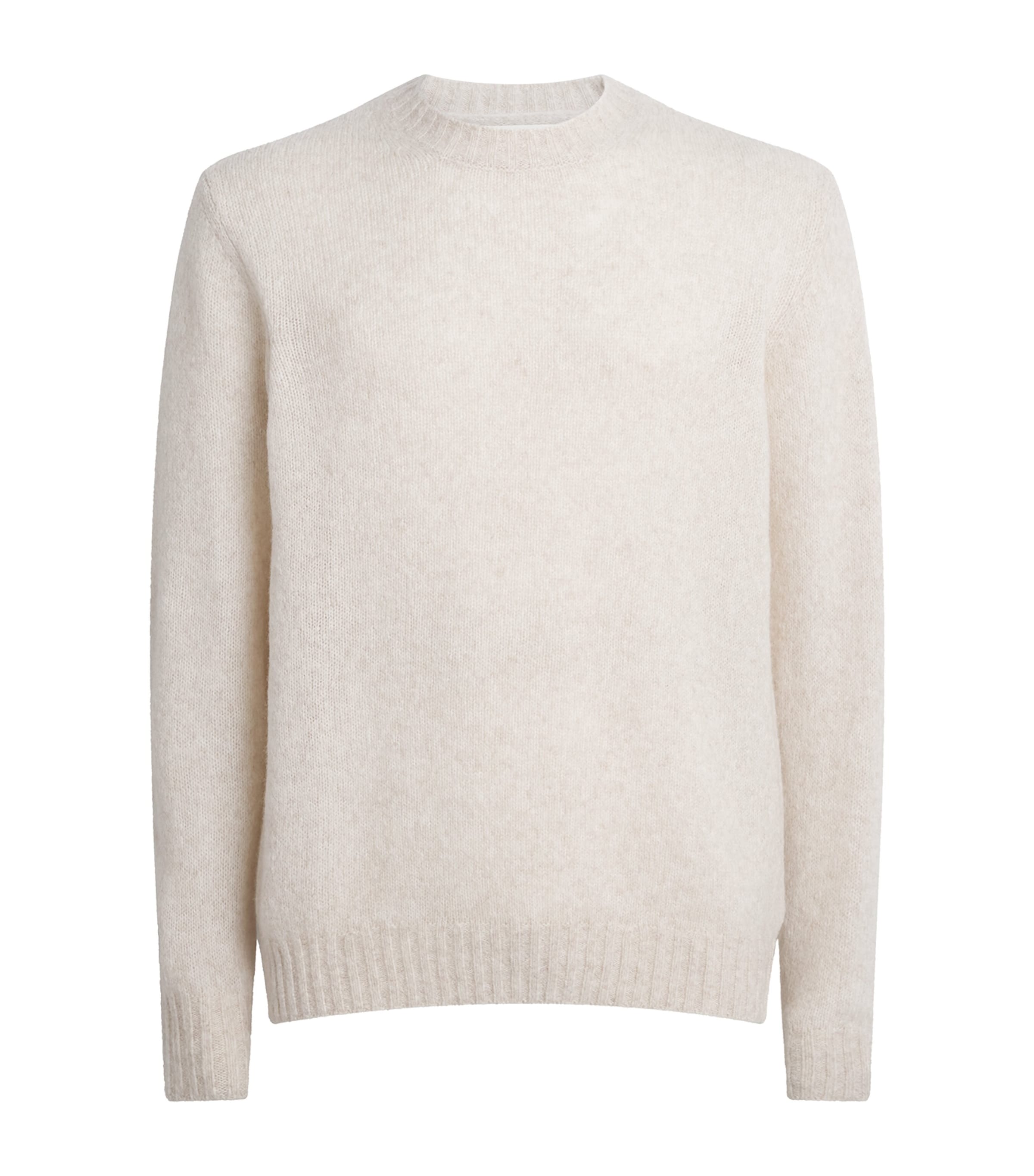NN.07 Mens Merino Wool-Blend Lee Sweater Ivory