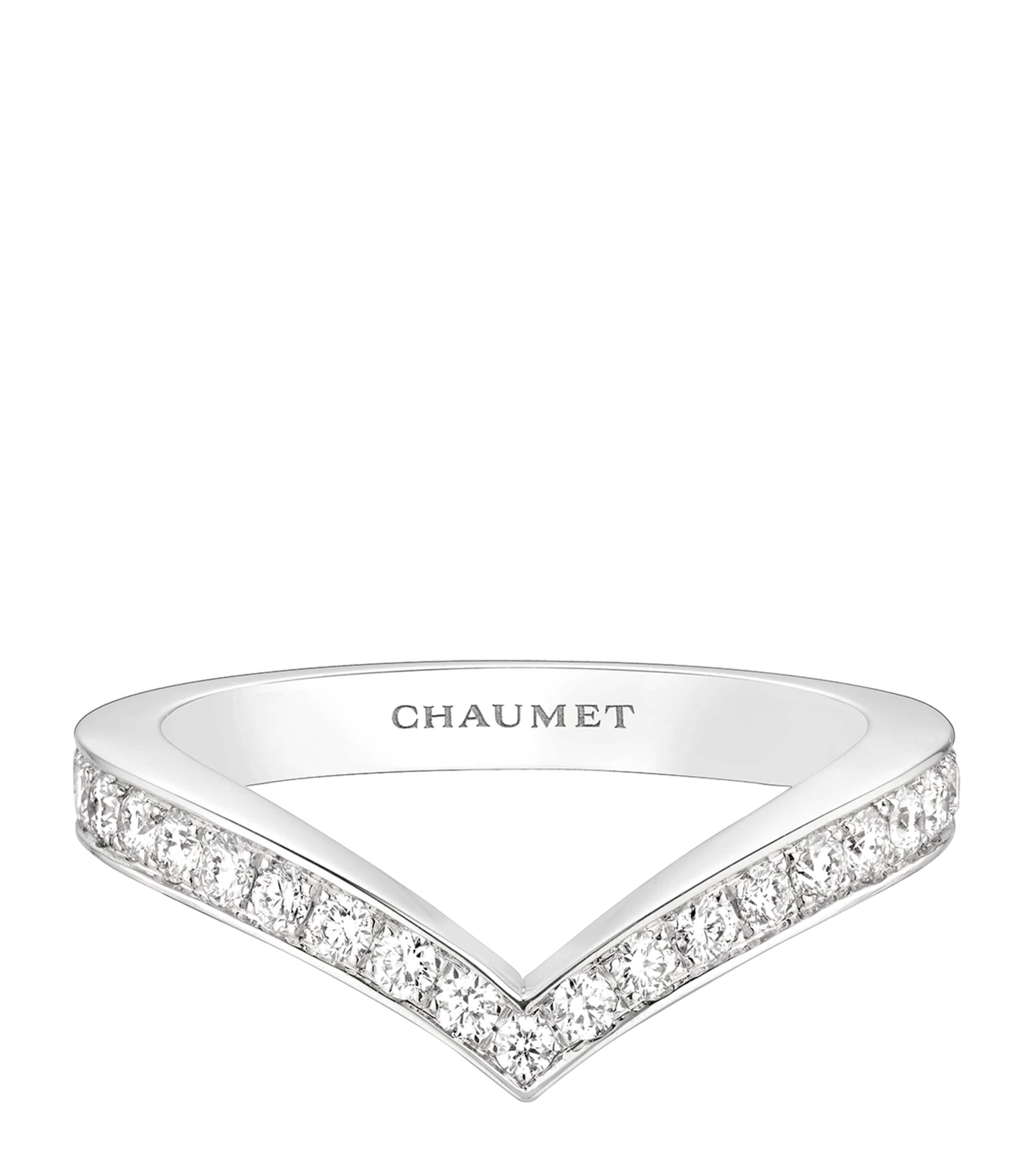 White Gold and Diamond Joséphine Aigrette Ring