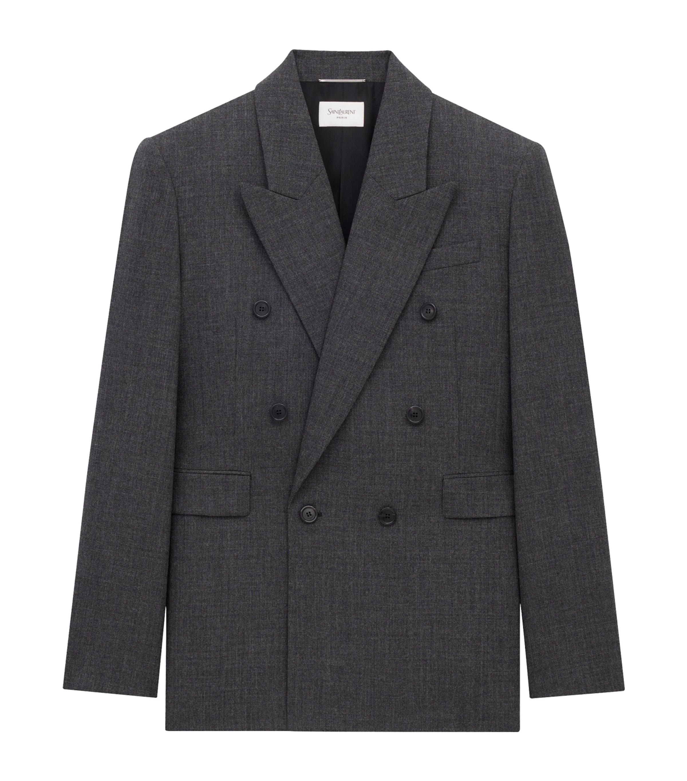 Saint Laurent Wool Tuxedo Blazer | Harrods UK