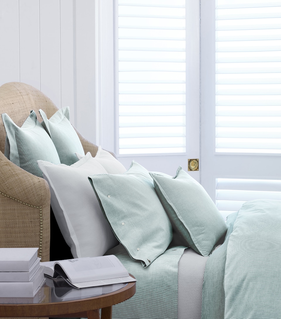 Oxford Evergreen Super King Fitted Sheet (180cm x 200cm)