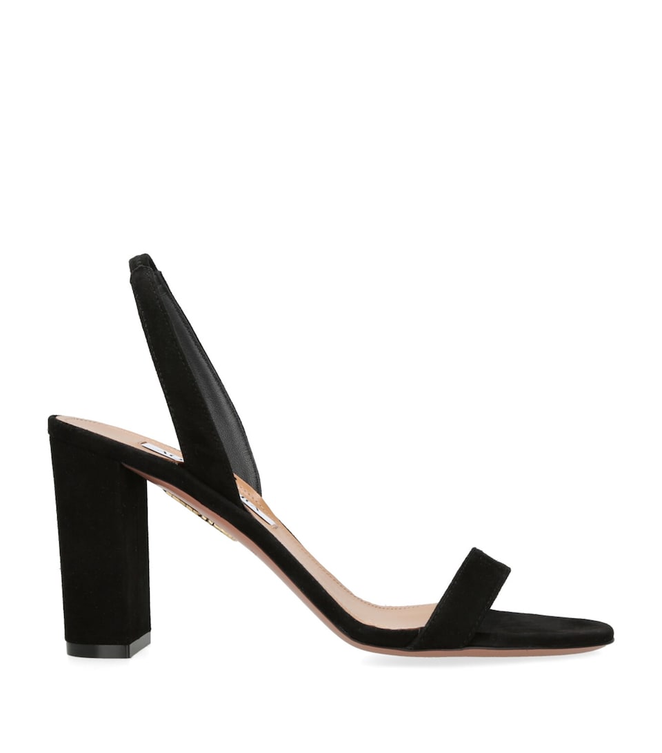Suede So Nude Slingback Sandals 85