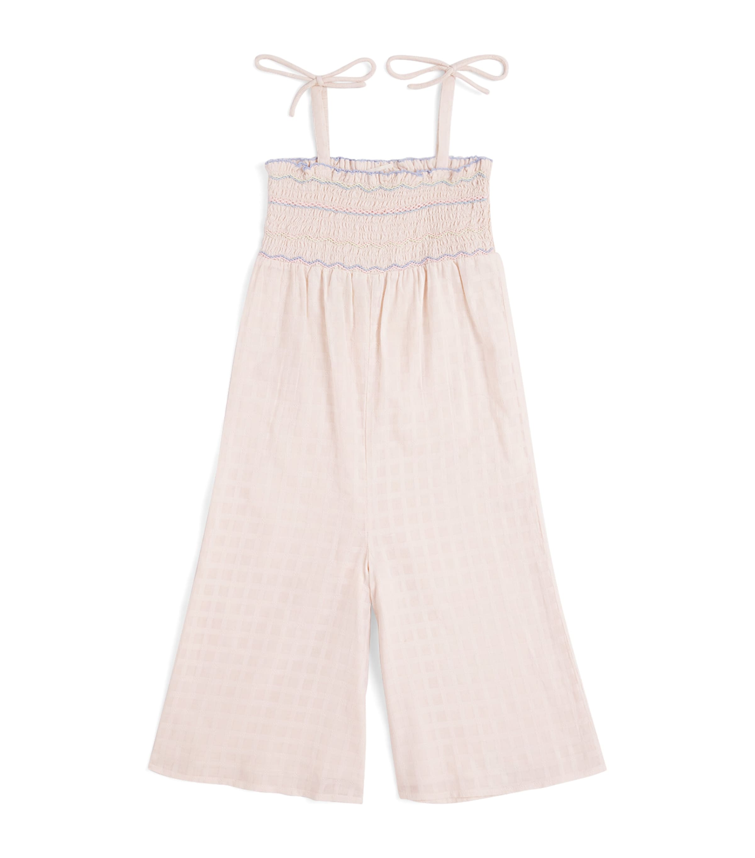 Louise Misha Organic Cotton Morli Playsuit (4-12 Years) Cream