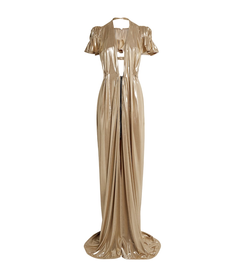 Plunge Latitude Gown