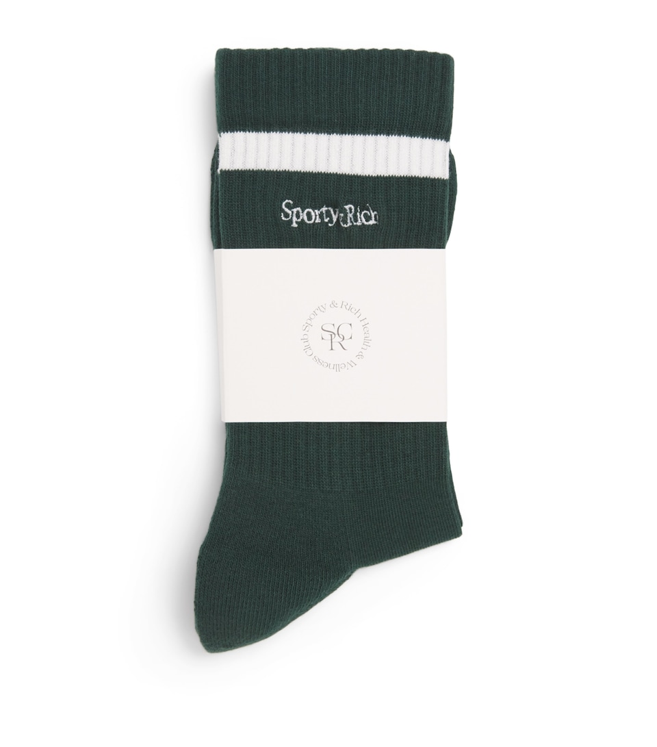Serif Logo Socks