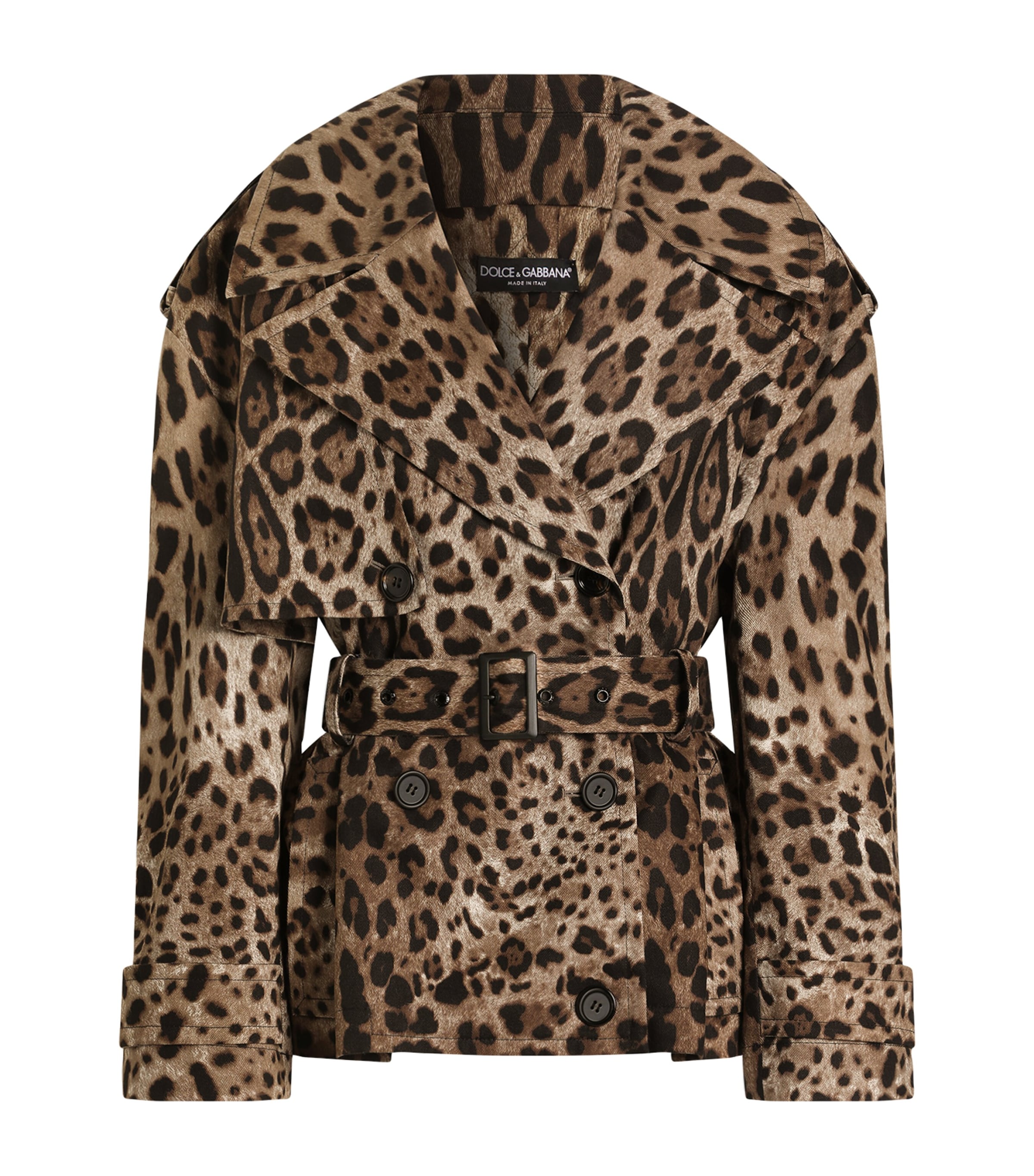 Dolce&Gabbana Womens Leopard Print Jacket Leo New