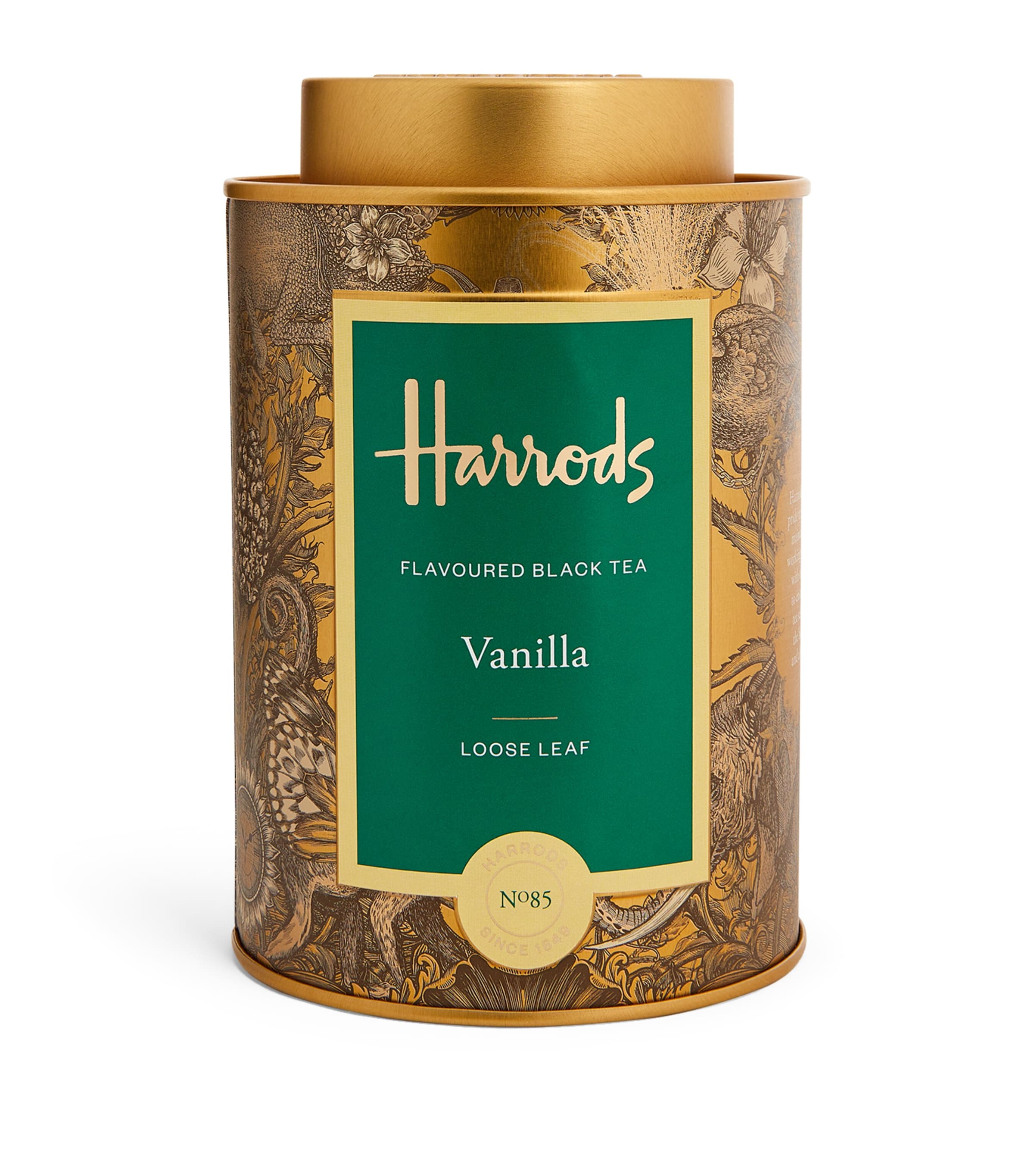 Harrods No.85 Vanilla Flavoured Black Tea (20 Silken Tea