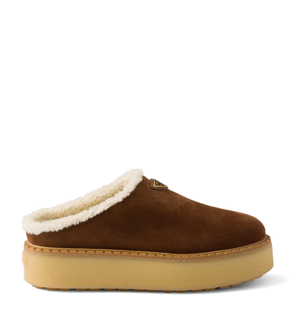 Suede Slippers