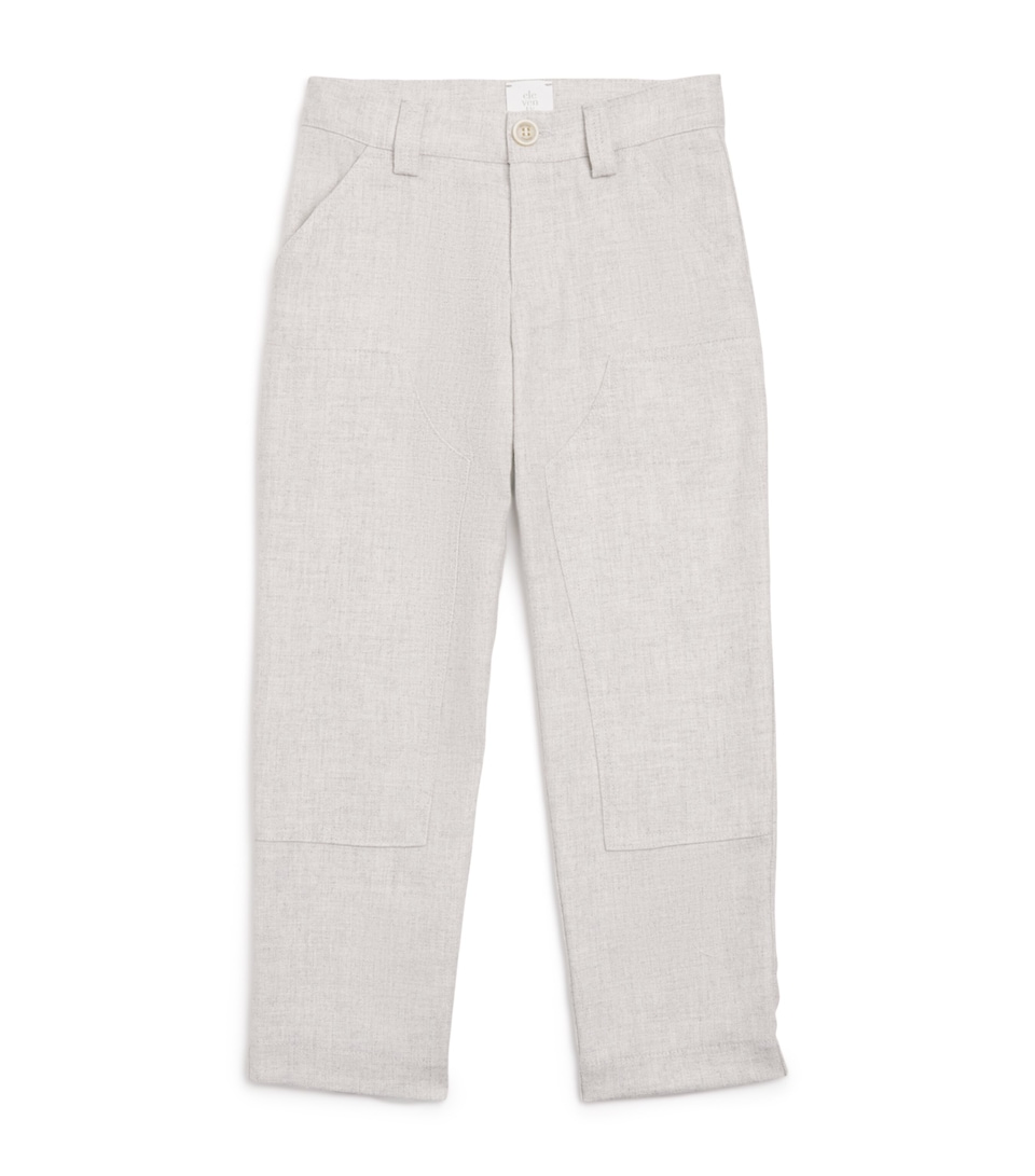 Cotton-Blend Straight Trousers (2-16 Years)