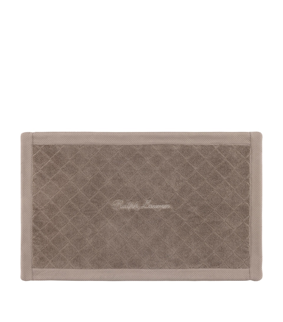 Ralph Lauren Home Dulaney Bath Mat (50cm x 80cm) Fog