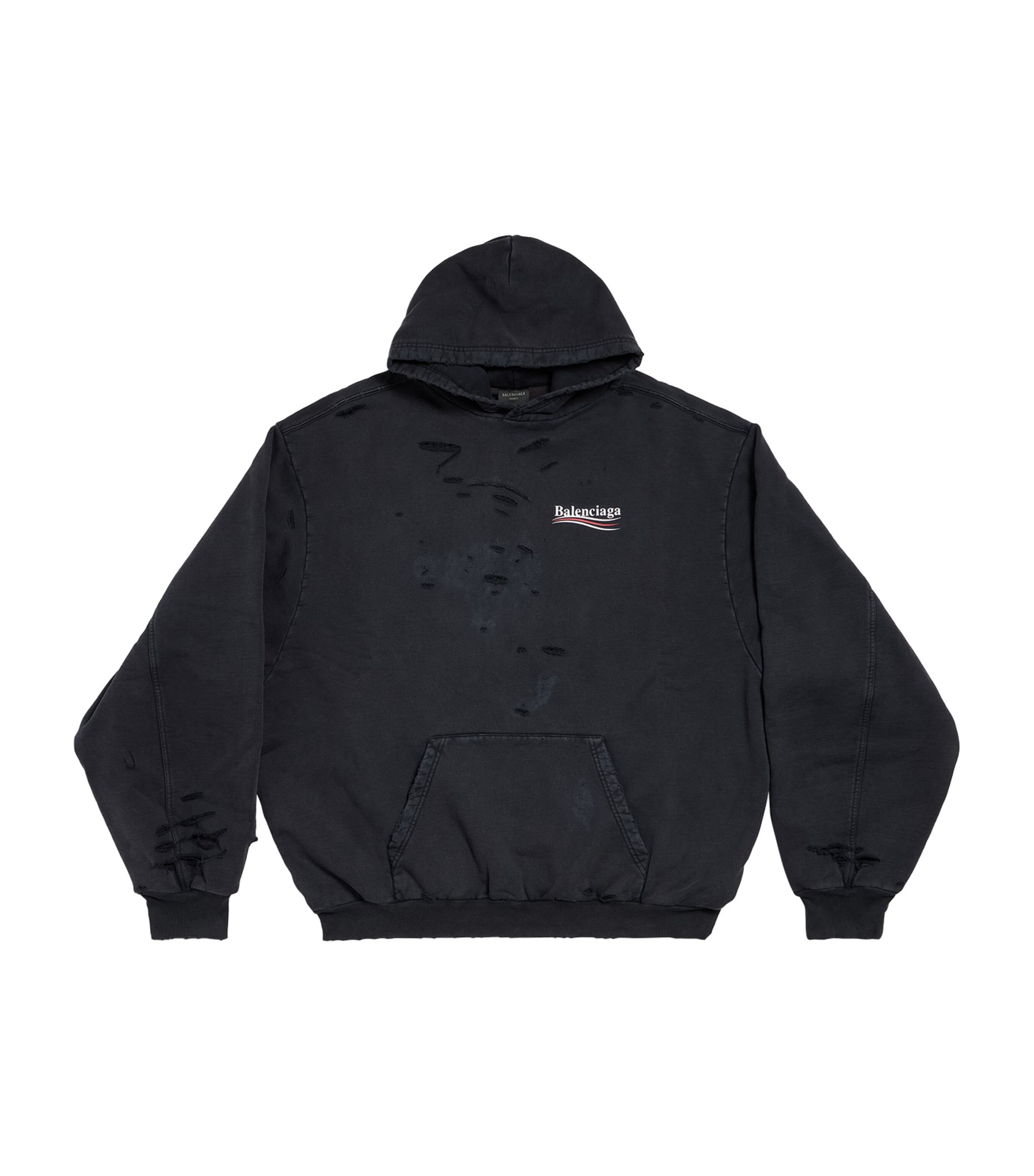 ●送料込●BALENCIAGA●Trompe L'oeil Hoodie フーディ Balenciaga Cotton Trompe-l'Oeil Hoodie | Harrods US