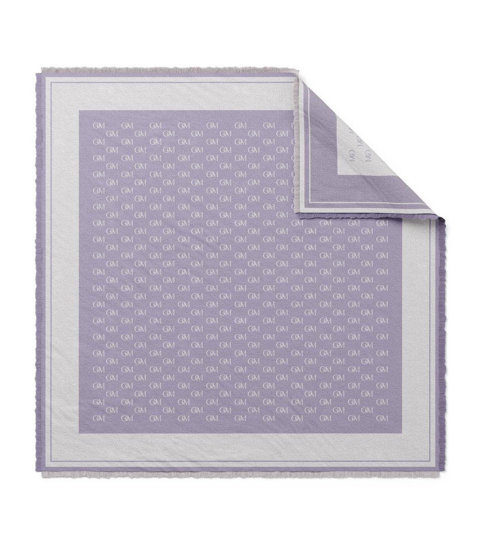 Silk The Monogram Scarf