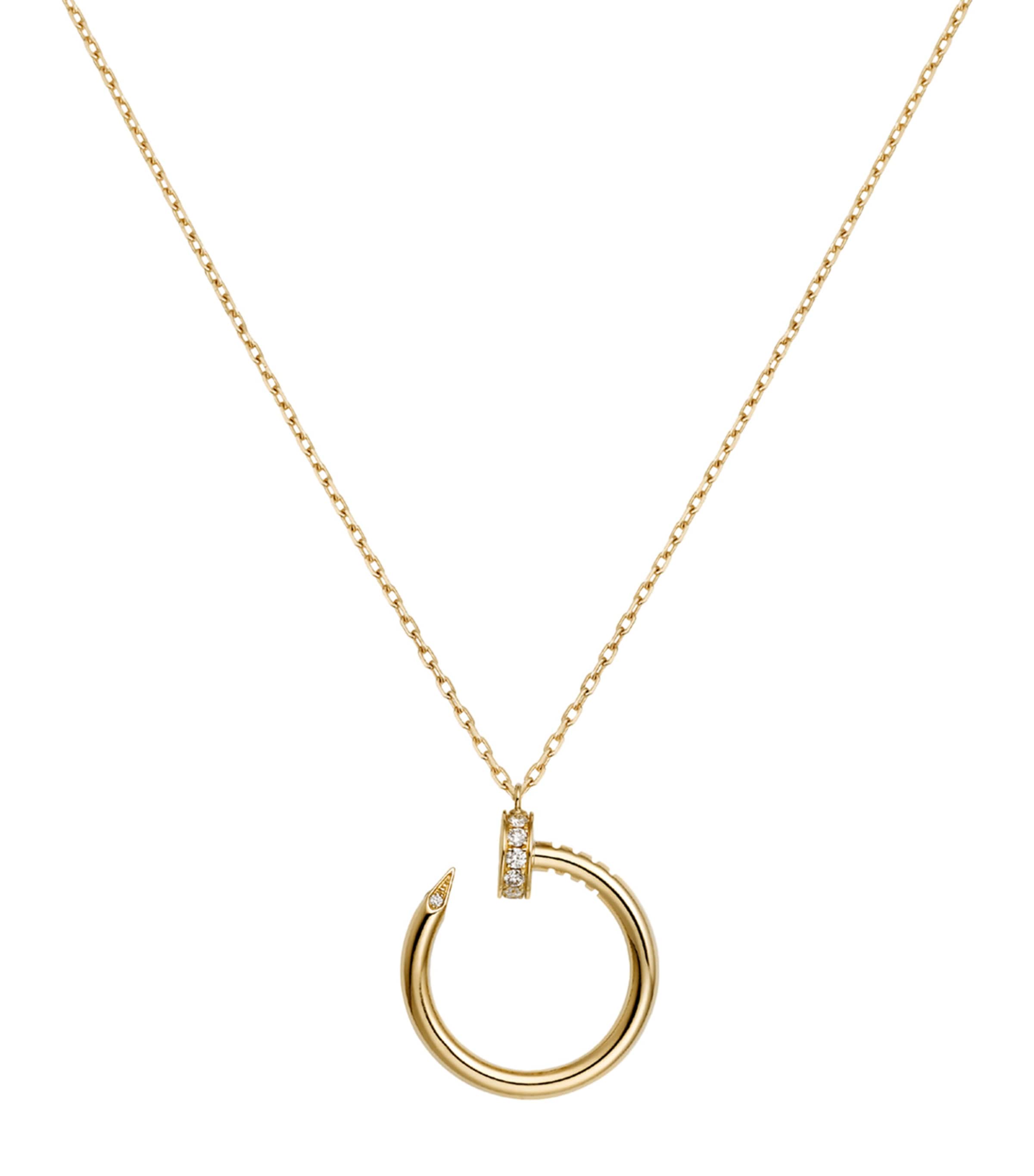 Yellow Gold and Diamond Juste un Clou Necklace