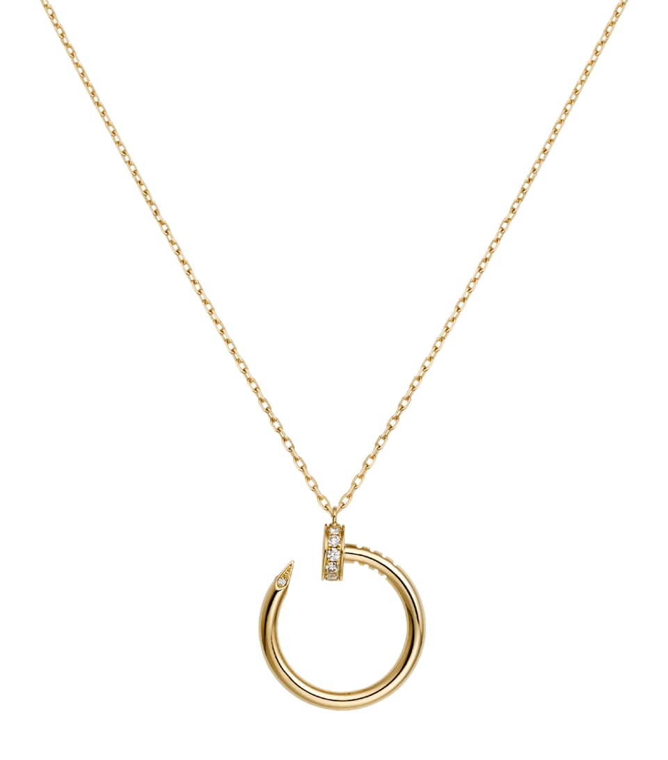 Yellow Gold and Diamond Juste un Clou Necklace