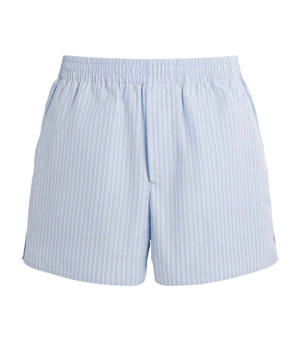 Cotton Stripe Shorts