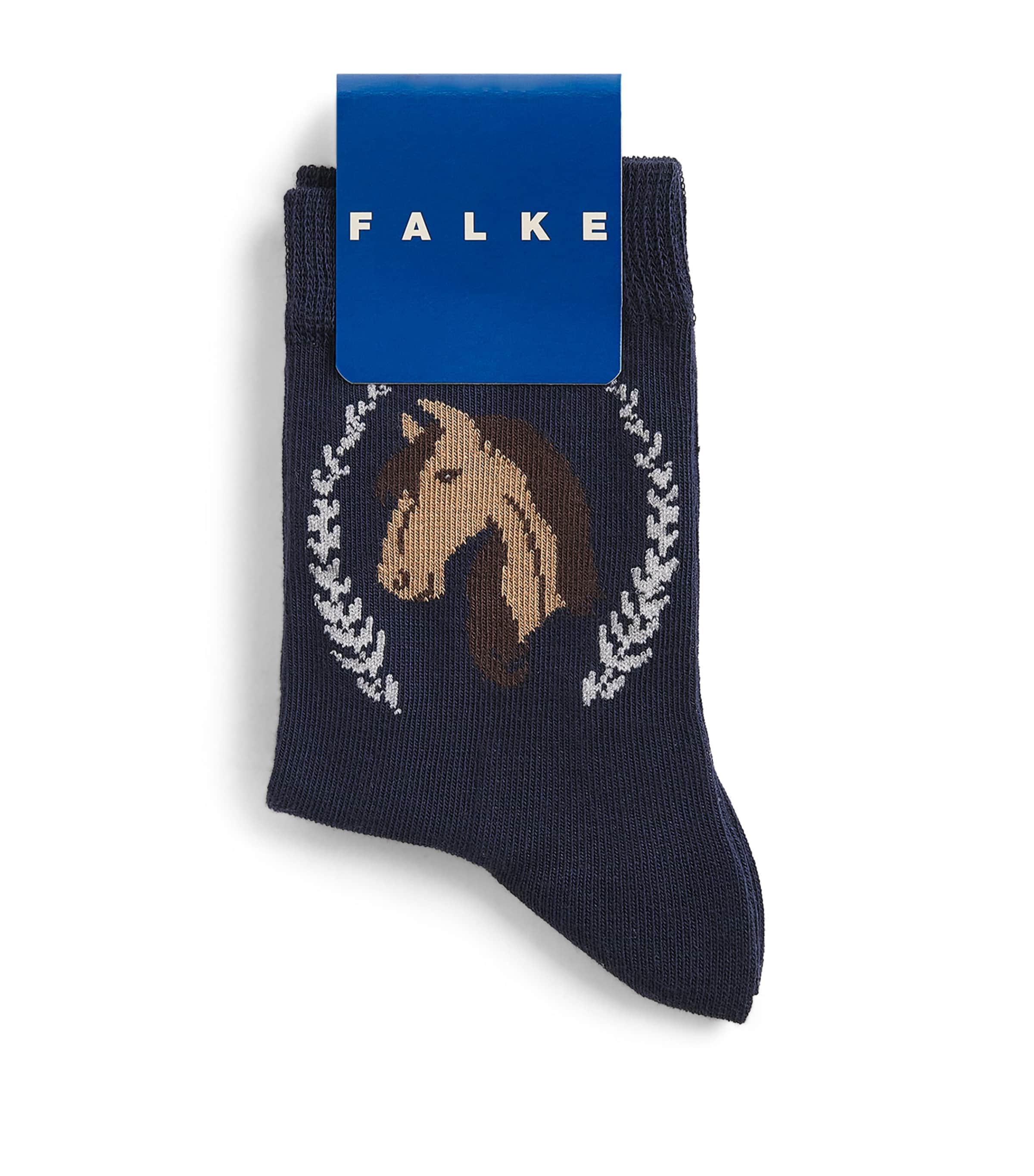 Falke Kids Horse Socks Space Blue