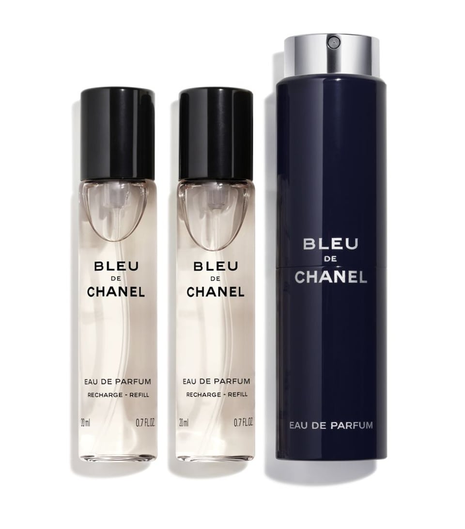 BLEU DE CHANEL Eau de Parfum Refillable Travel Spray (3x20ml)