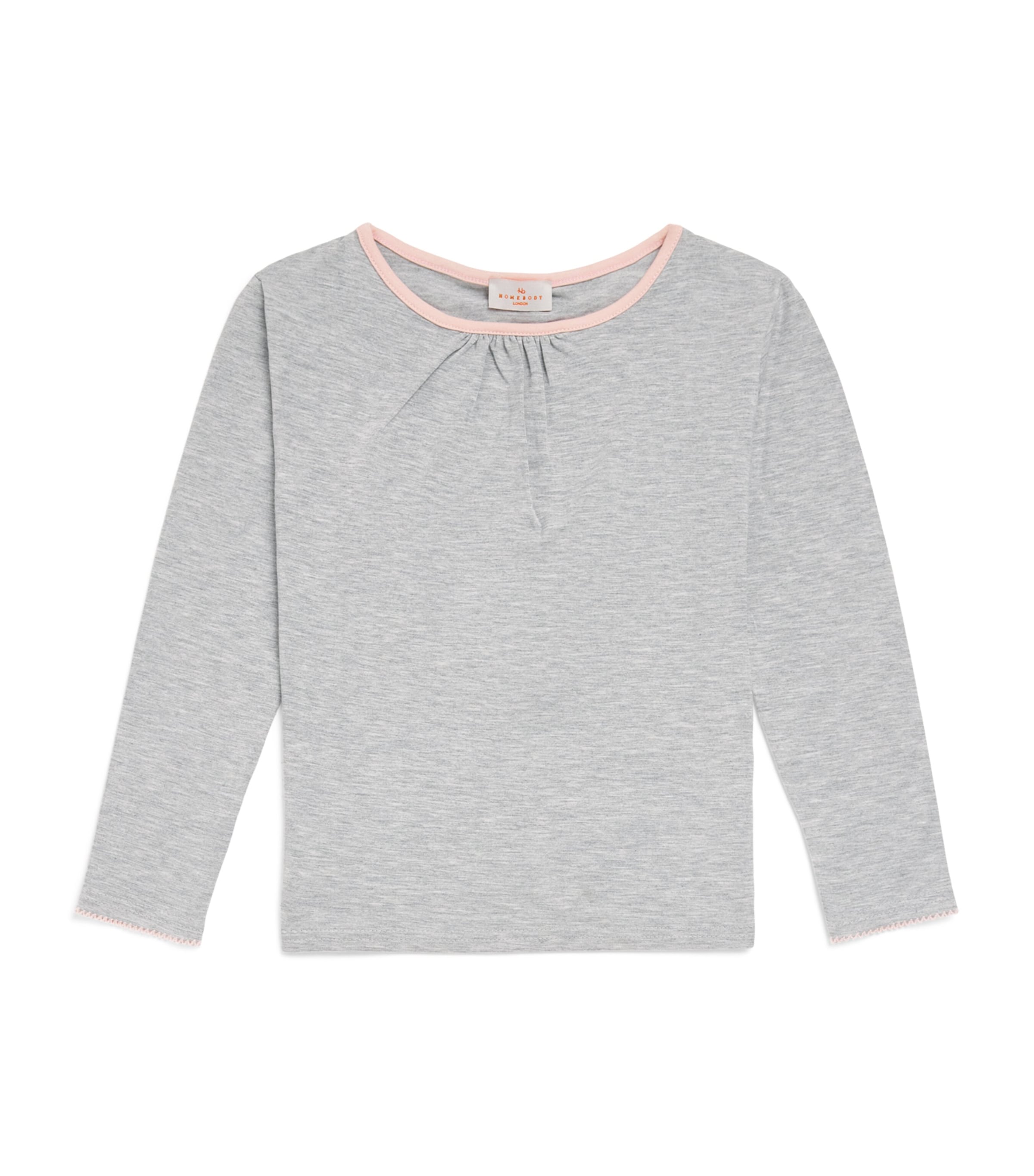 Homebody Kids Jersey Long-Sleeve T-Shirt (4-16 Years) Light Grey