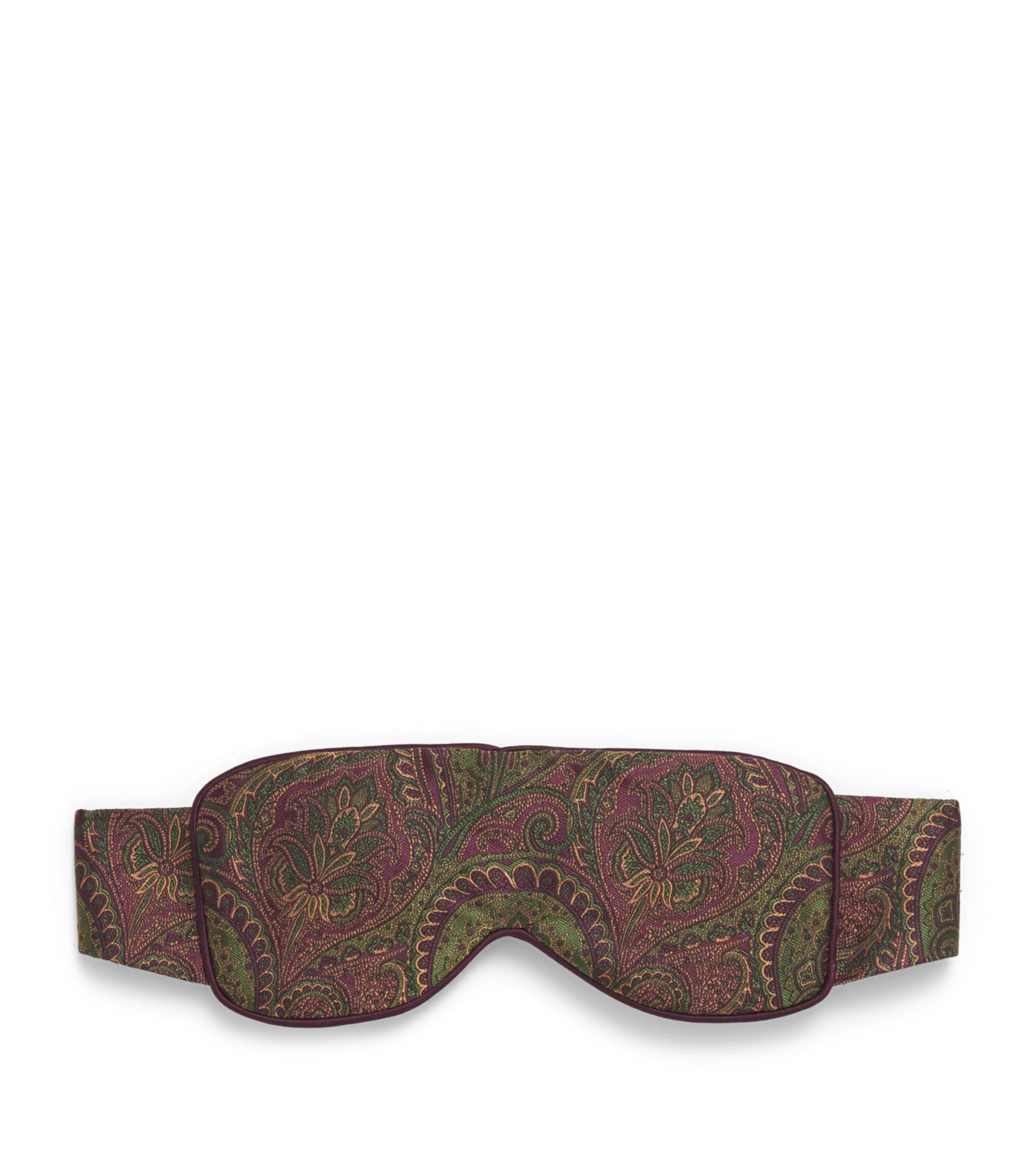 Daniel Hanson Mens Silk Jacquard Eye Mask