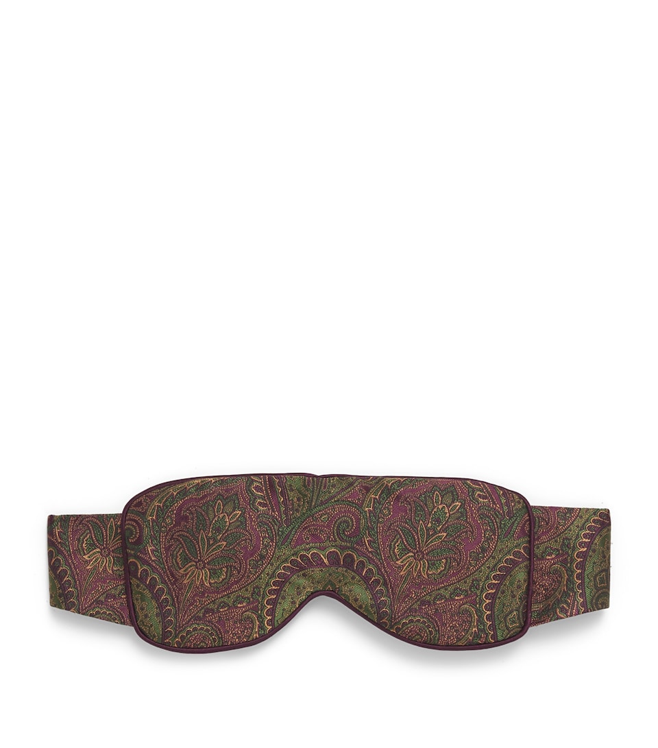 Daniel Hanson Mens Silk Jacquard Eye Mask
