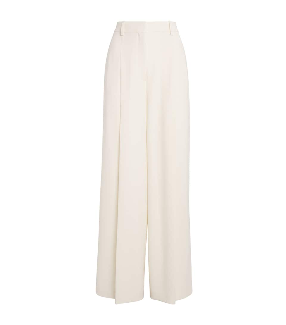 Admiral Crepe Wide-Leg Trousers