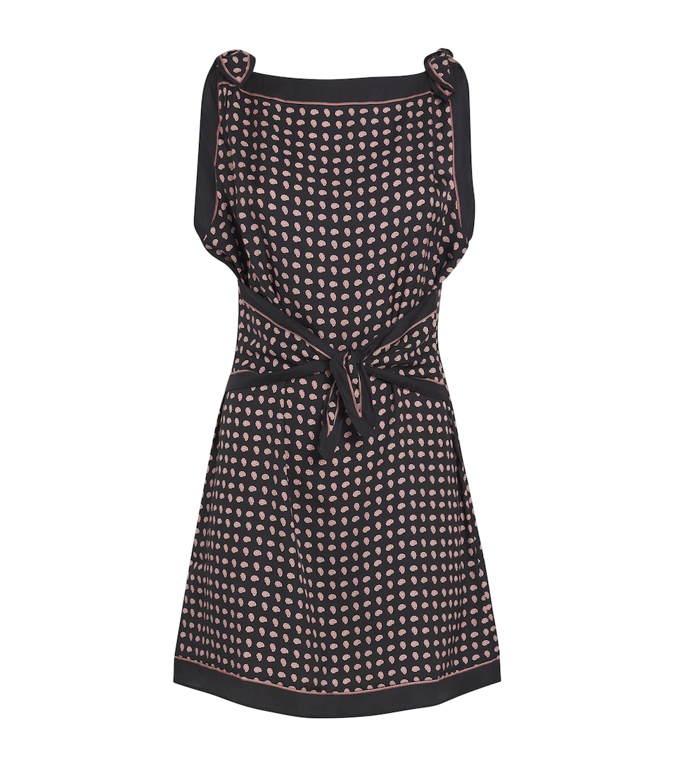 Silk-Blend Millane Mini Dress