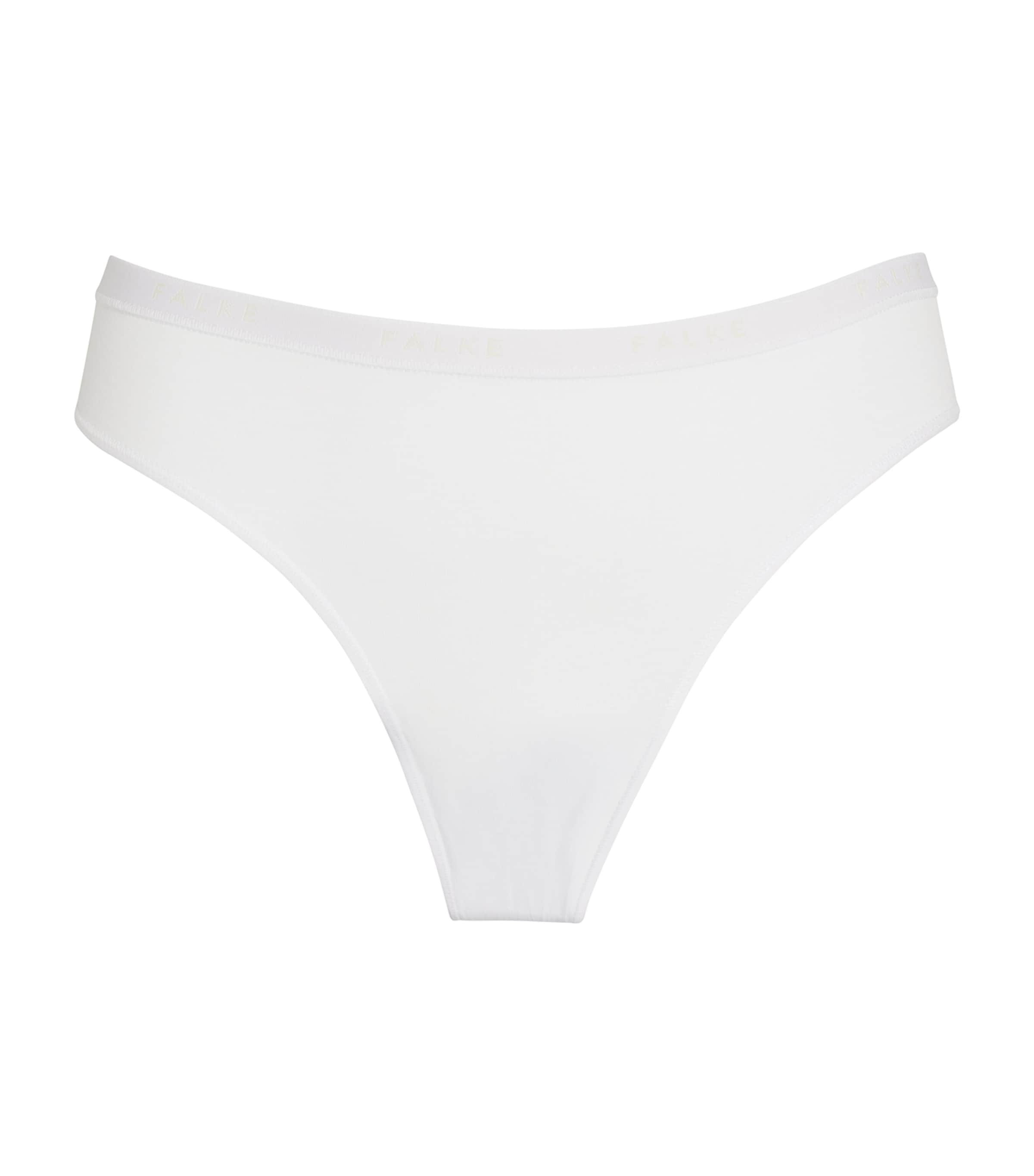 Falke Womens Egyptian Cotton Daily Comfort Briefs (Pack of 2) White