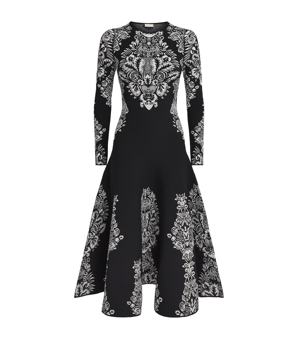 Jacquard Callista Midi Dress