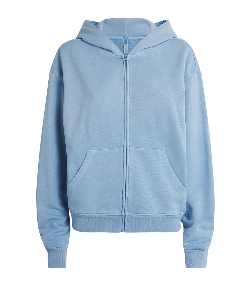 French Terry Zip-Up Hoodie
