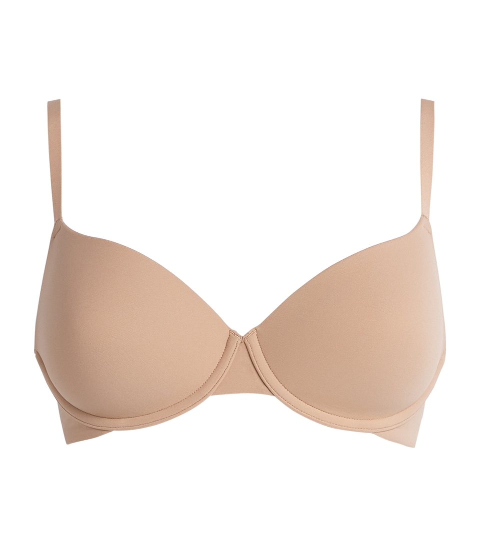 Skims Womens Fits Everybody T-Shirt Bra Clay