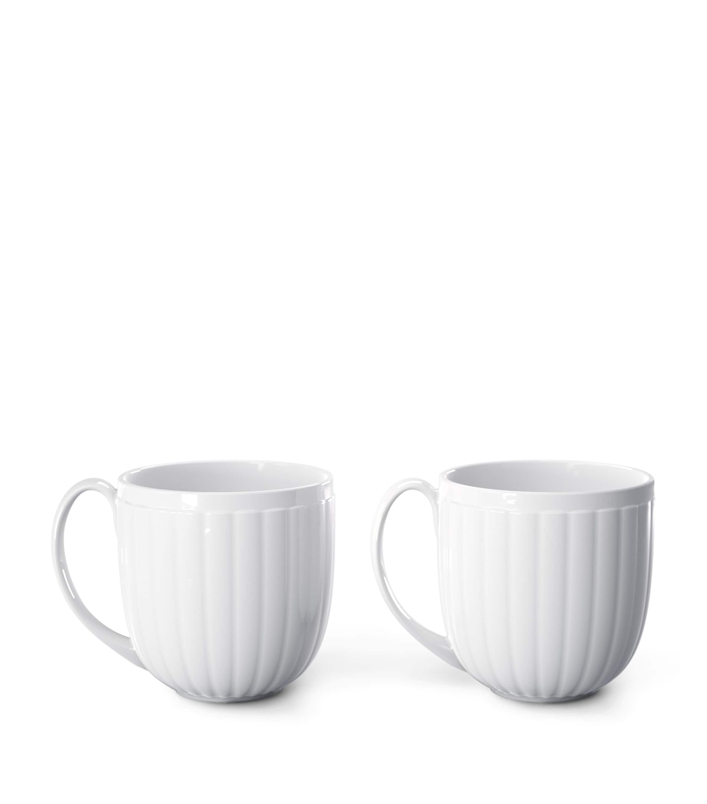 Set of 2 Porcelain Bernadotte Mugs