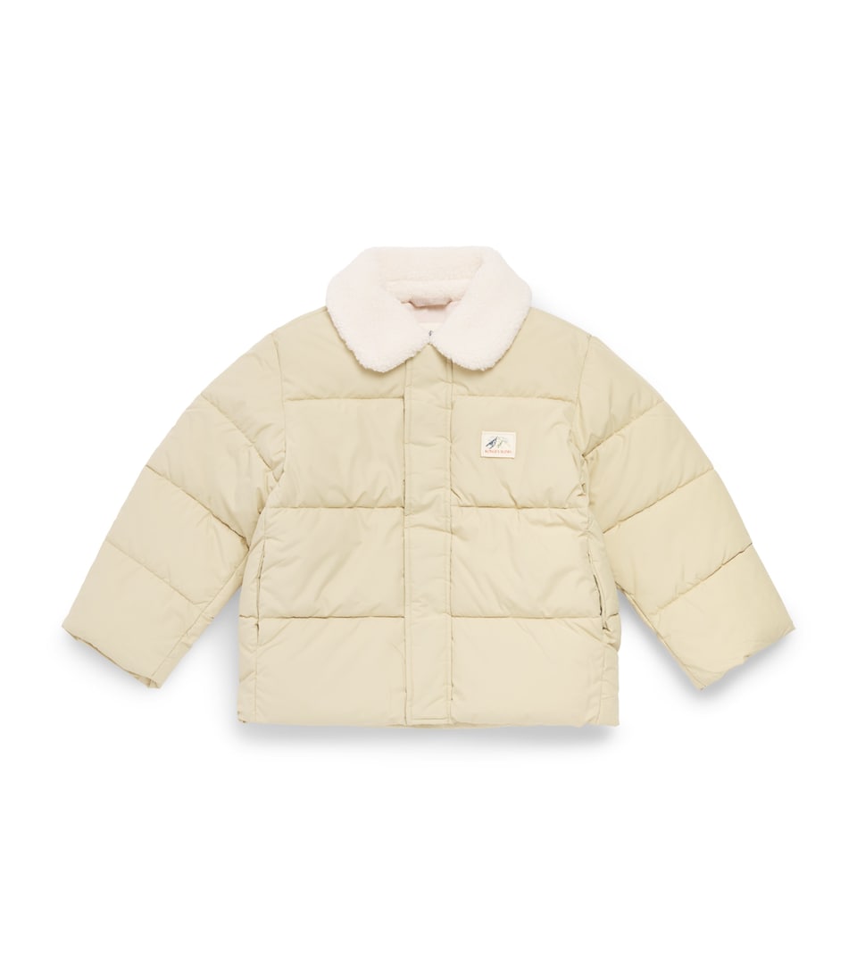 KONGES SLOJD Alpi Puffer Jacket (18 Months-10 Years) Ple Olive Grn