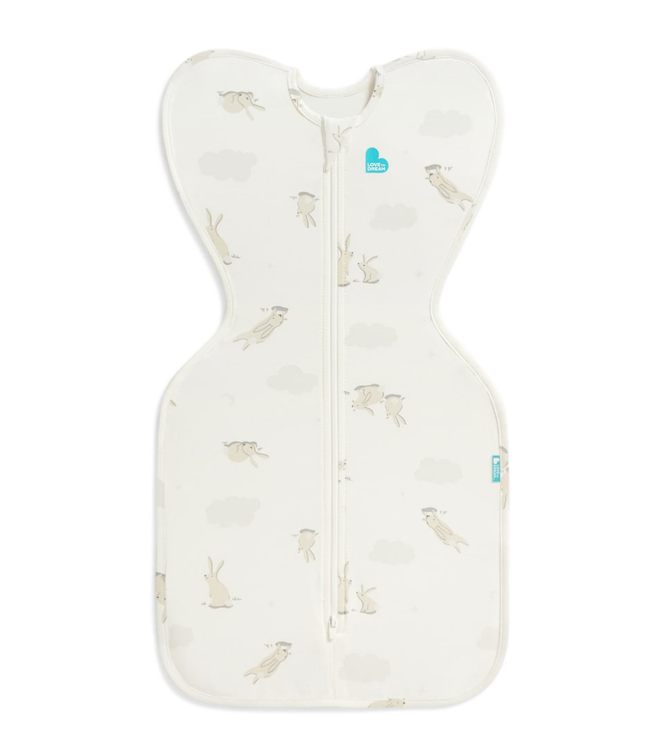 Stretch-Cotton Cloud Bunny Swaddle
