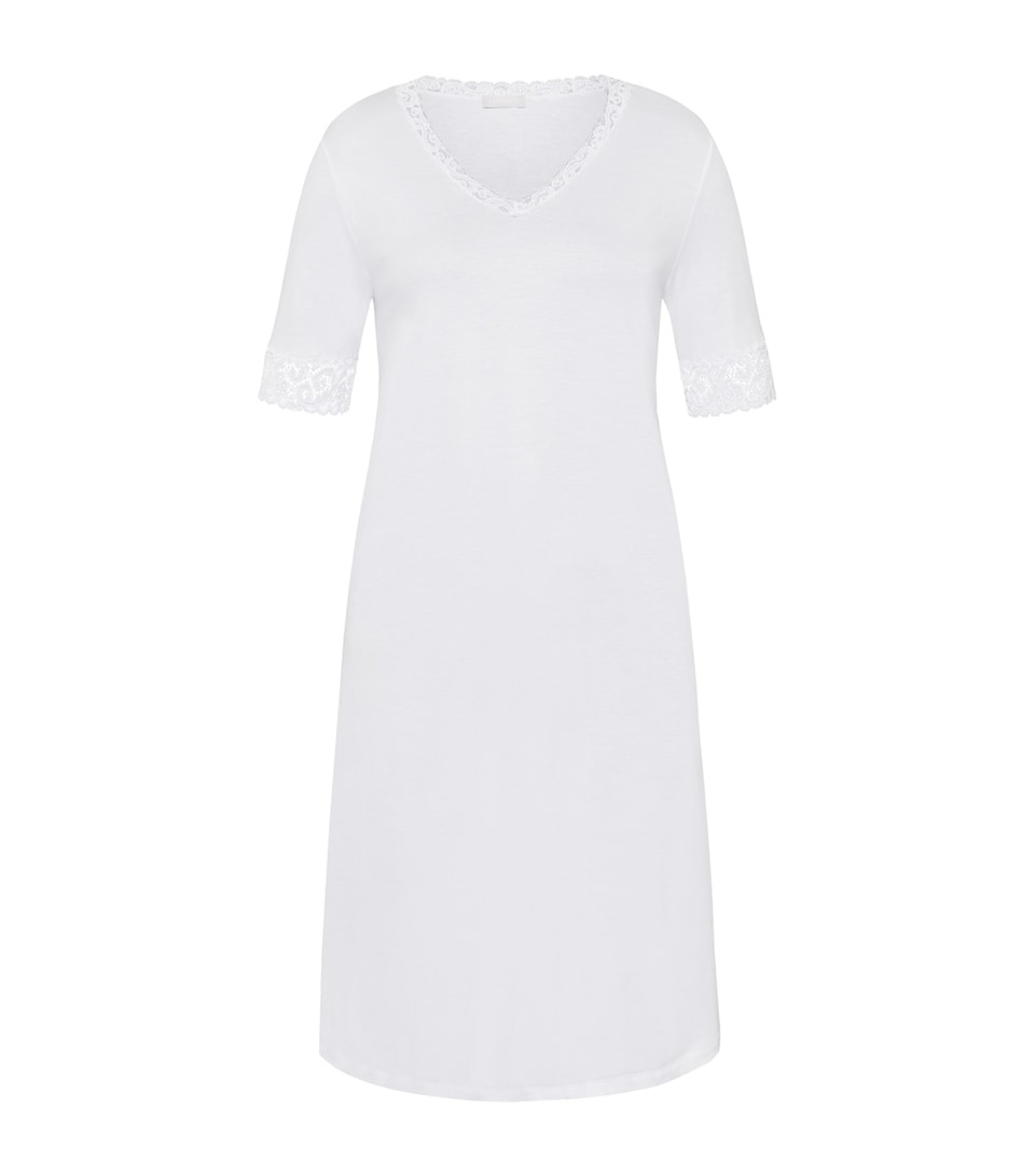 Cotton Lace-Trim Moments Nightdress