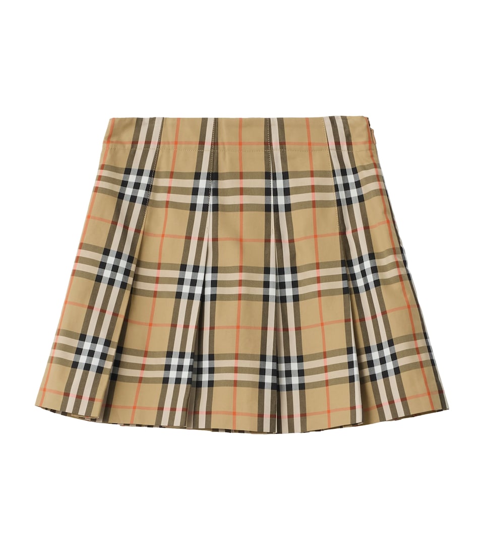 Cotton Check Skirt (3-12 Years)