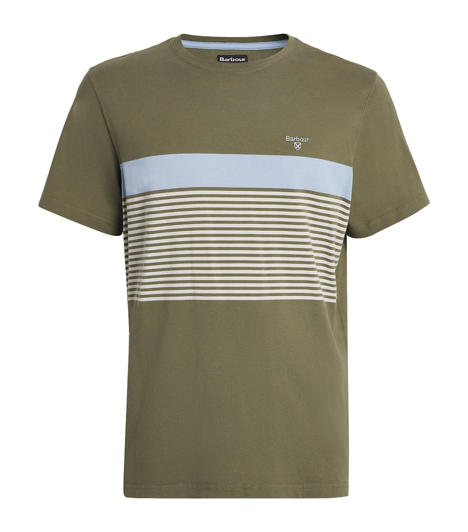 Cotton Braeside Stripe T-Shirt