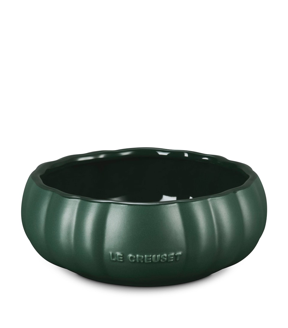 Le Creuset Stoneware Pumpkin Bowl (750ml) Green