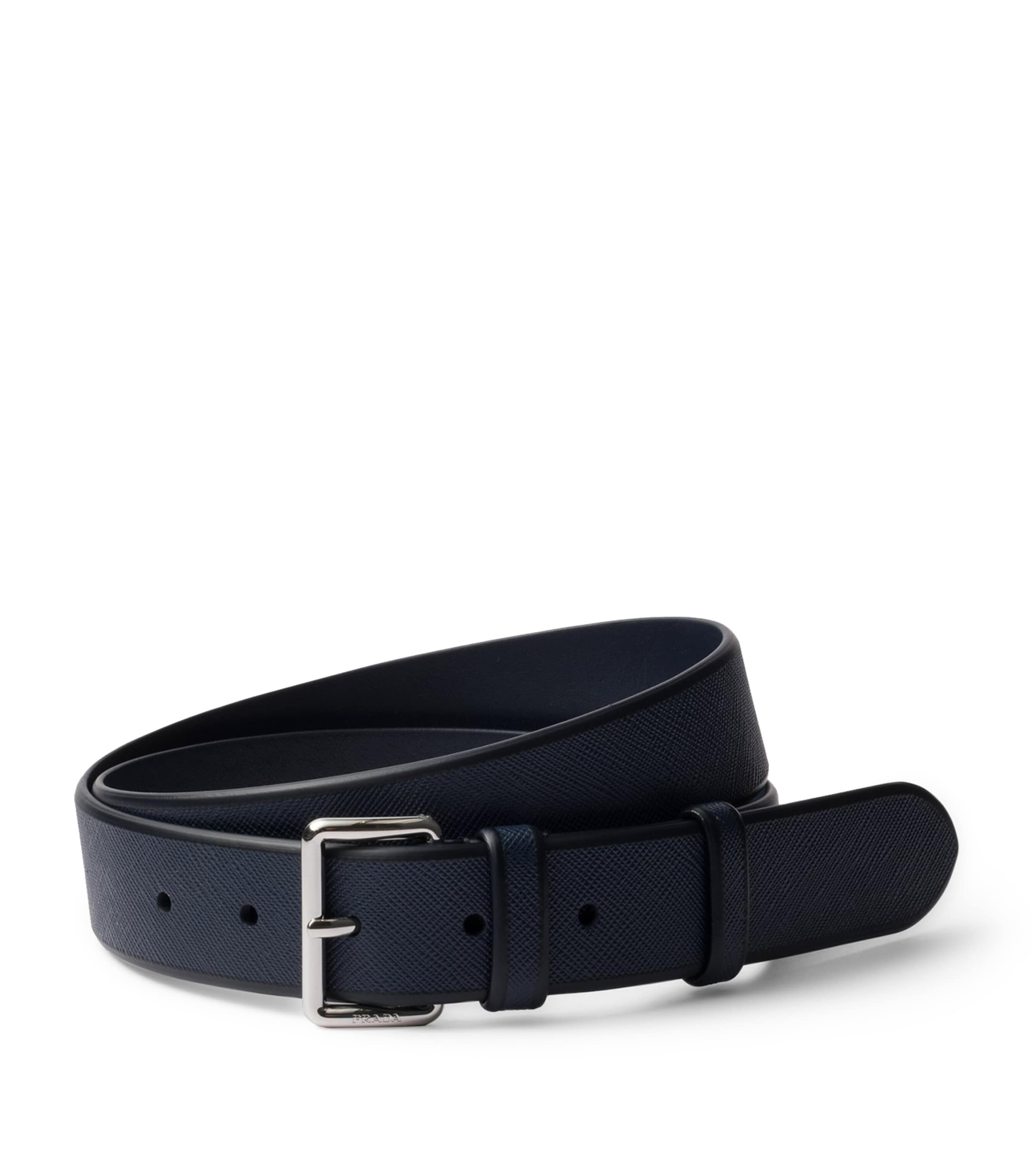 Saffiano Leather Belt