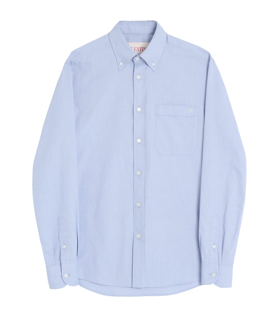 Cotton Signature VLogo Shirt