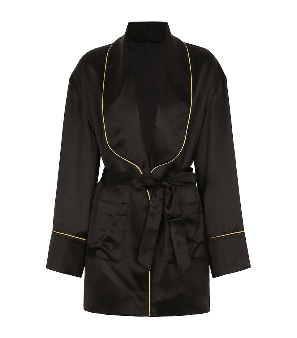 Silk Belted Robe