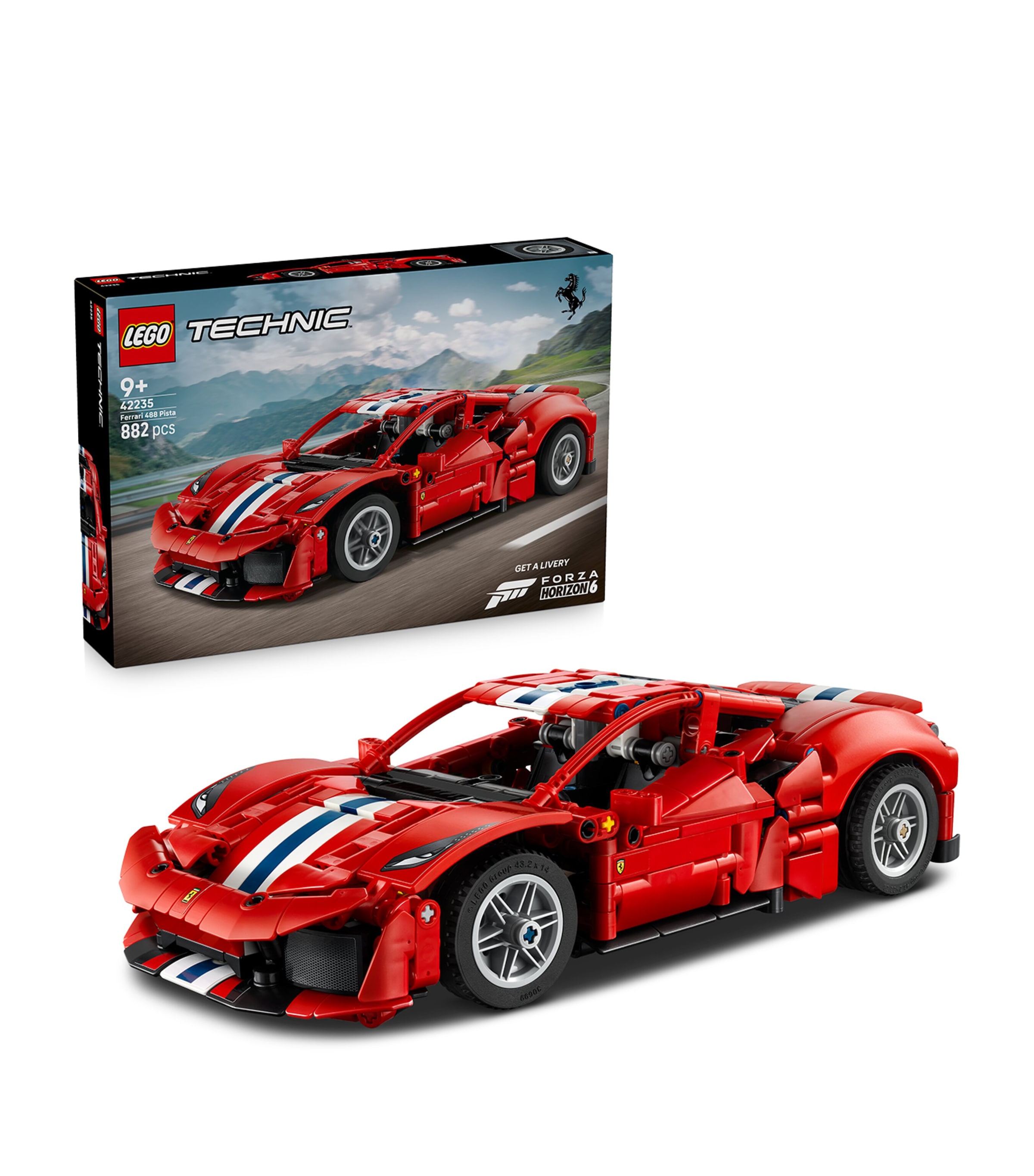 Lego Ferrari 488 Pista Car 42235