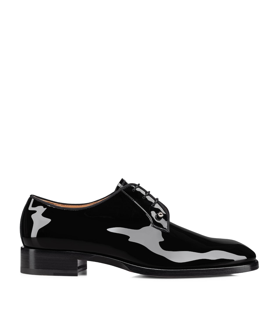 Christian Louboutin Chambeliss Patent Calfskin Oxford Shoes