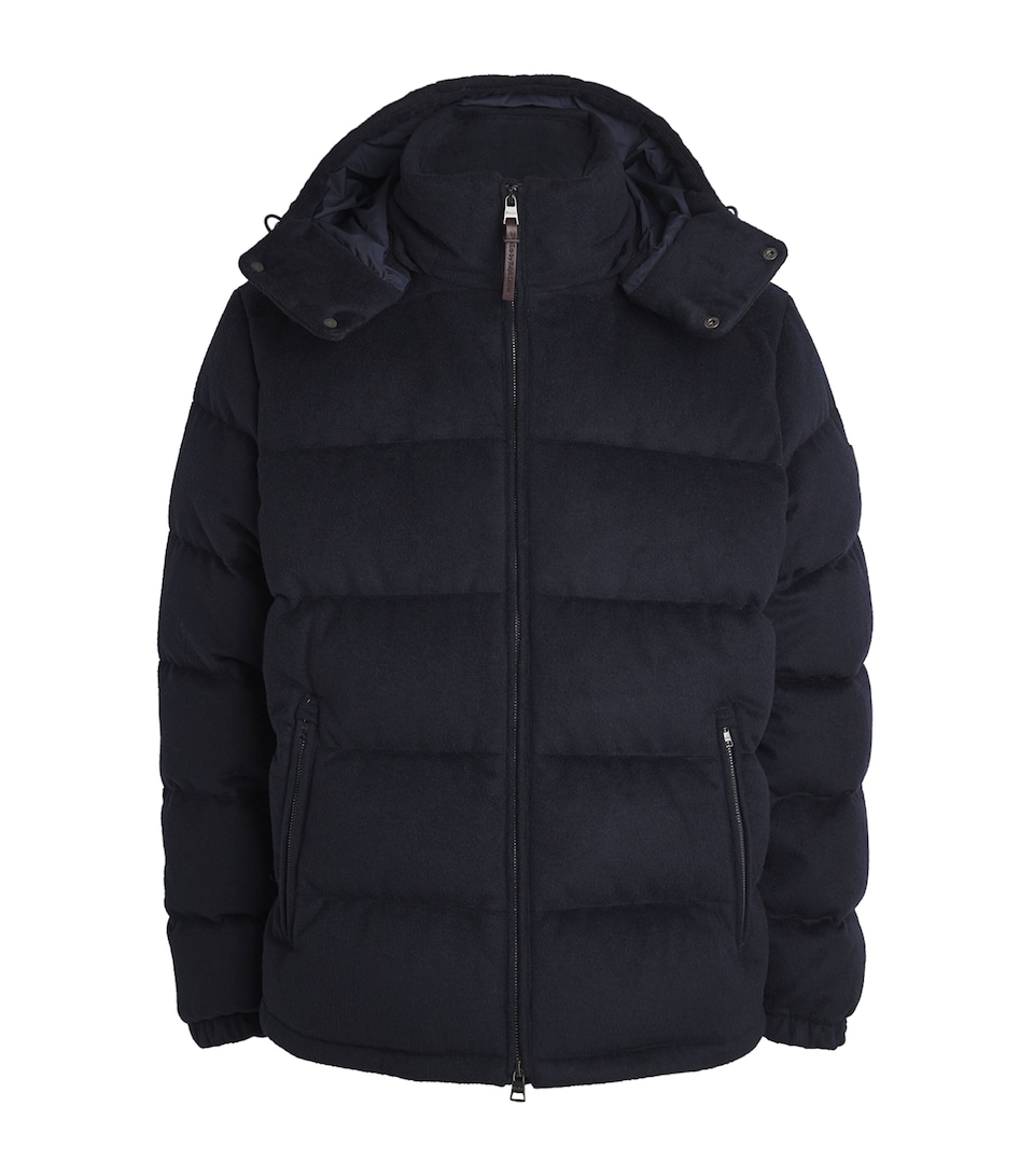 Down Melton Decker Puffer Jacket