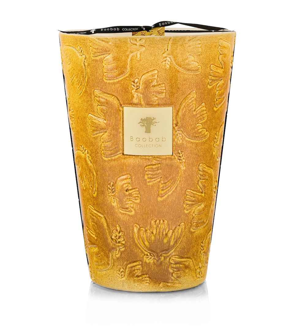 Baobab Collection Dove Scented Candle (9kg) Yellow