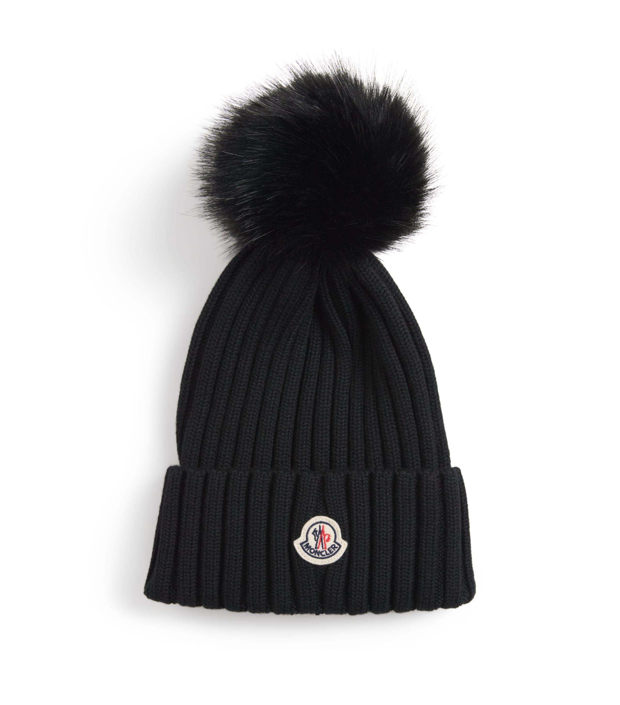 Virgin Wool Pom-Pom Beanie