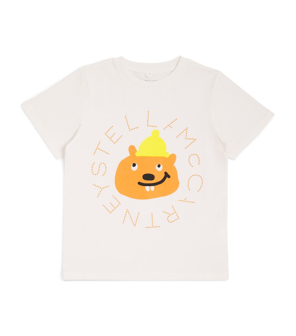 Cotton Squirrel Logo T-Shirt (3-14 Years)