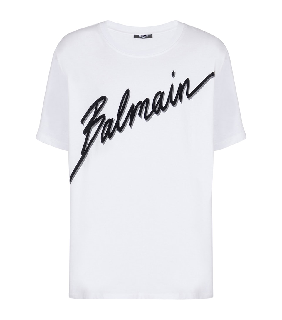 Cotton Logo Print T-Shirt