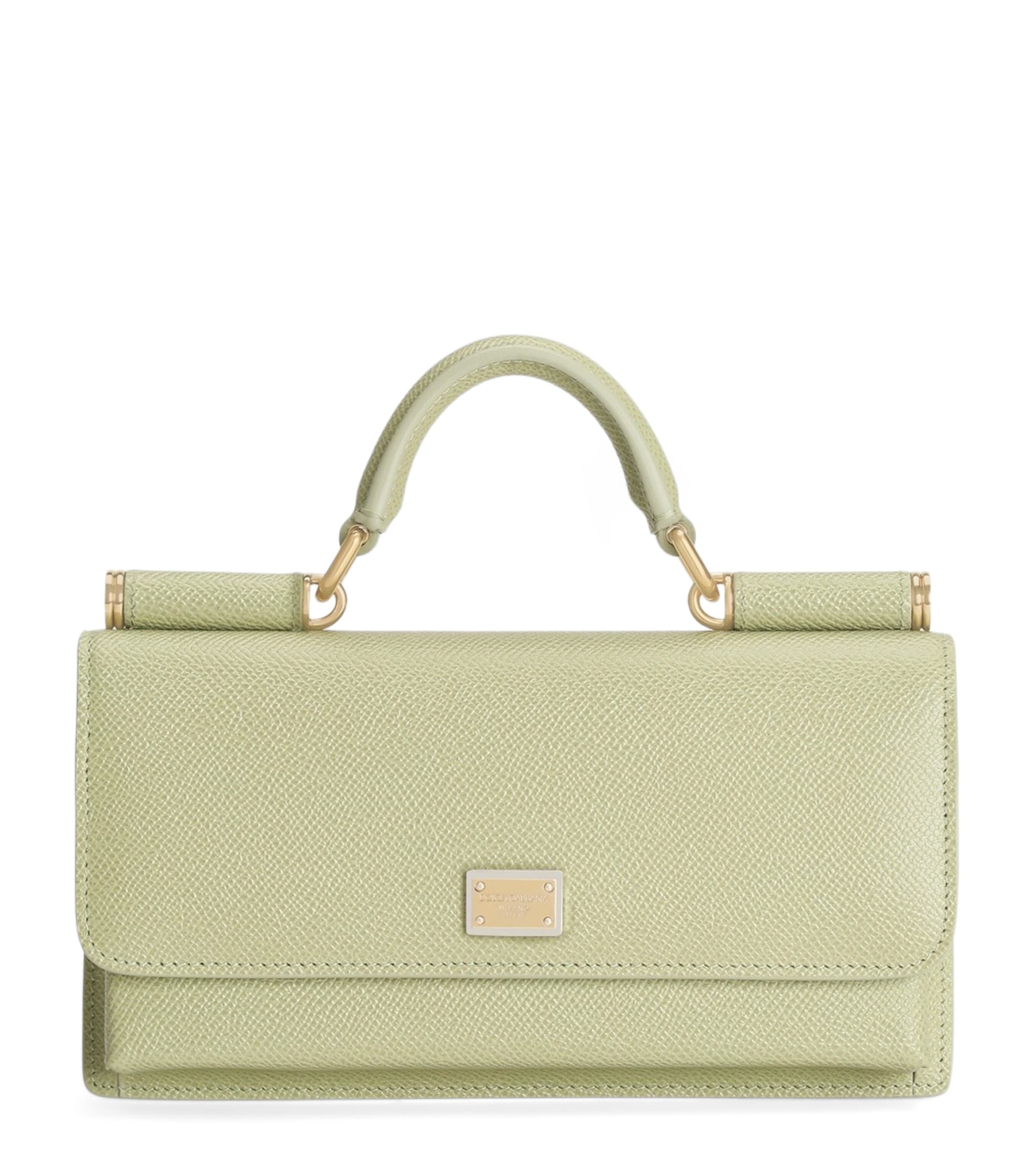 Dolce&Gabbana Micro Calfskin DG Millennials Phone Bag Sage Gree